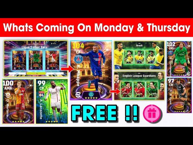 What Is Coming On Monday & Next Thursday In eFootball 2024 Mobile !! K. Mbappe Showtime, Coins 
