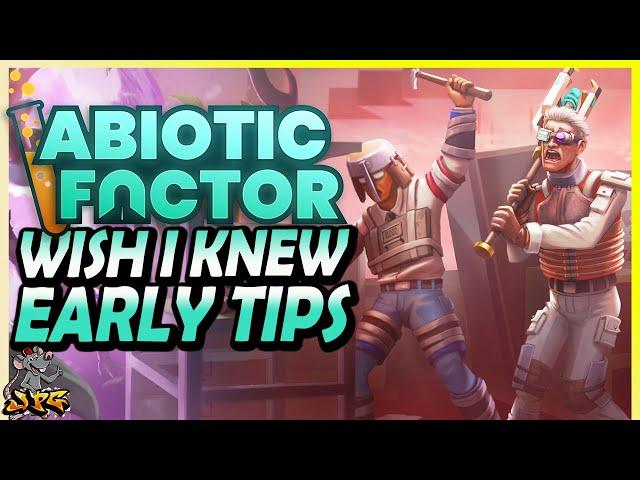 ABIOTIC FACTOR Wish I Knew Sooner Early Game Tips! Beginners Guide To Survival