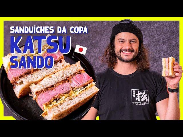 SANDUÍCHE DE MILANESA: KATSU SANDO (JAPÃO) | Sanduíches da Copa 2022 | Mohamad Hindi