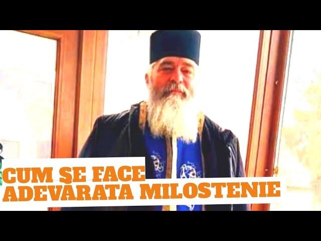 Cum să facem milostenie , Cum să facem ca milostenia să fie primită - Parintele Calistrat