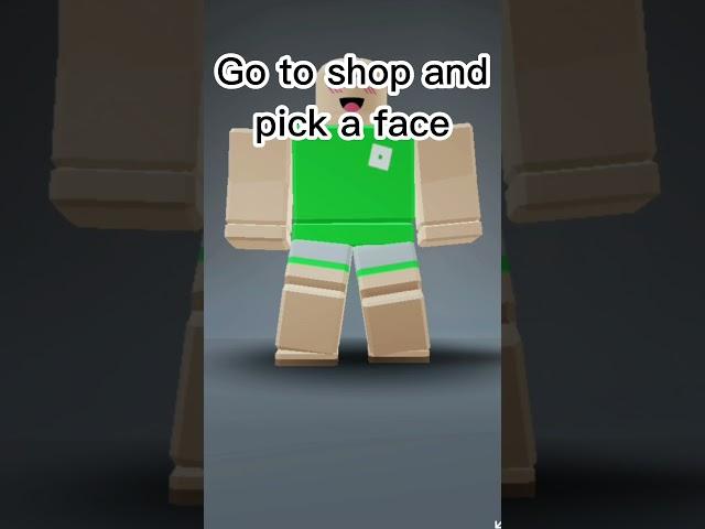 Free roblox faces!