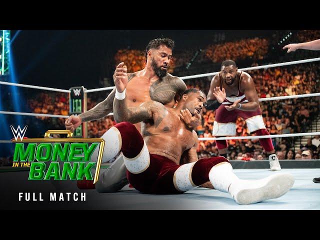 FULL MATCH: The Usos vs. Street Profits — Undisputed Tag Team Title Match: Money in the Bank 2022