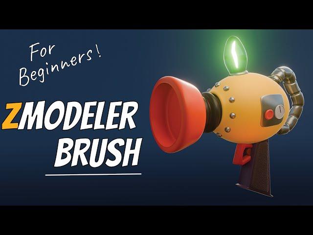 Beginner Introduction To ZModeler - ZBrush Tutorial