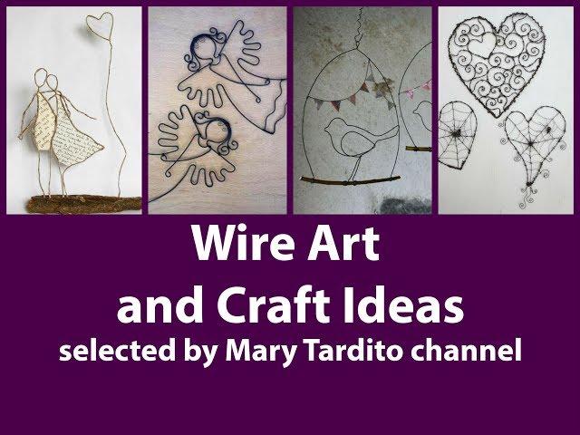 Wire Art and Craft Ideas - Crafts to Make and Sell