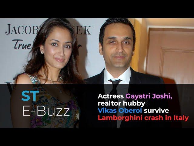 Actress Gayatri Joshi, realtor hubby Vikas Oberoi survive Lamborghini crash in Italy