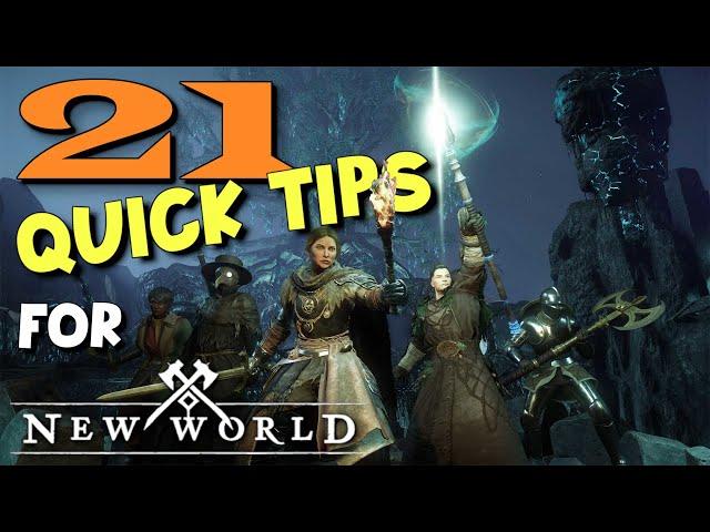 New World Quick Tips   21 Tips and Tricks for Beginner Players!  New World Guide