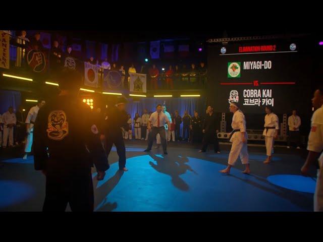 Miyagi-Do vs Cobra Kai | Cobra Kai S6E9 Clip