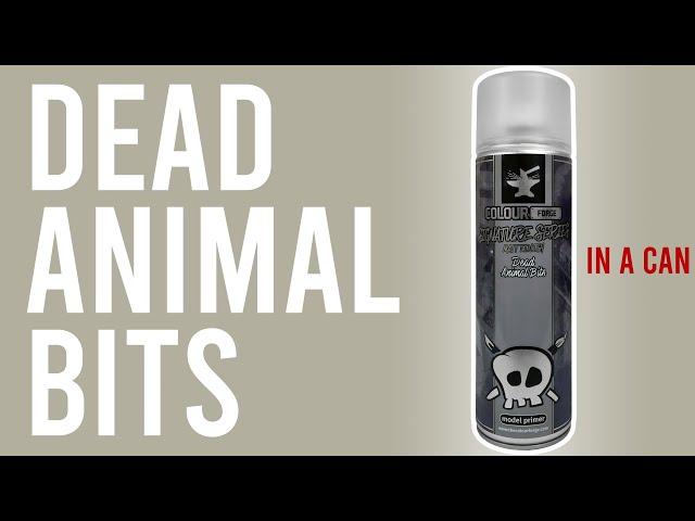 DEAD ANIMAL BITS In A Can