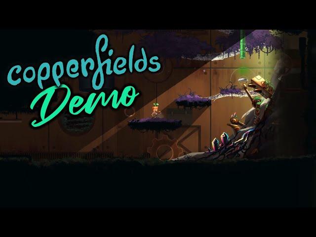 Copperfields | a Dystopian 2D Adventure Puzzle Platformer | Full Demo Gameplay