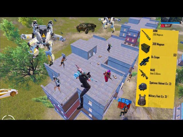 TODAY'S CRAZY NON STOP RUSH GAMEPLAY  pubg mobile bgmi