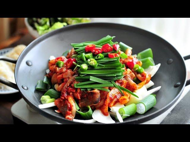 맛집 뺨치는 오징어볶음 황금레시피 (Stir-fried Squid,꼬마츄츄)