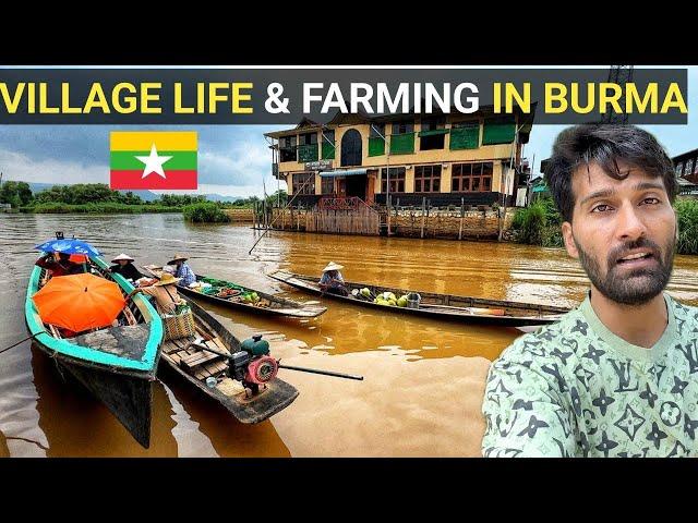 VILLAGE LIFE AND FARMING IN MYANMAR 