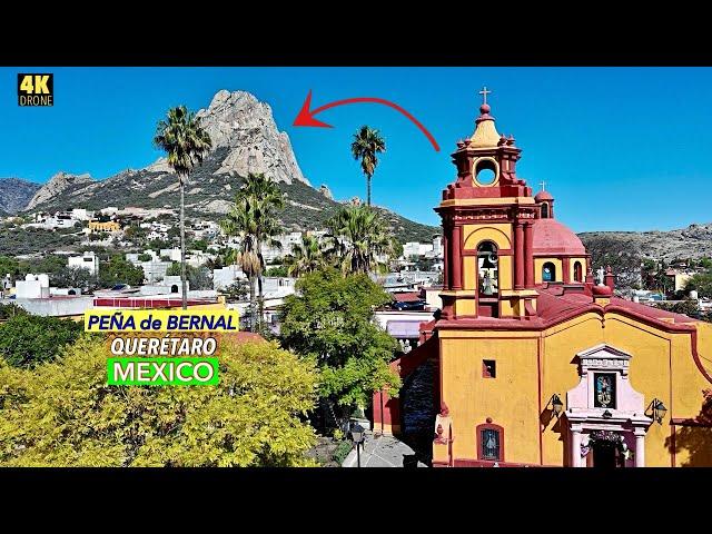 Peña de Bernal Querétaro Mexico 2024 Drone