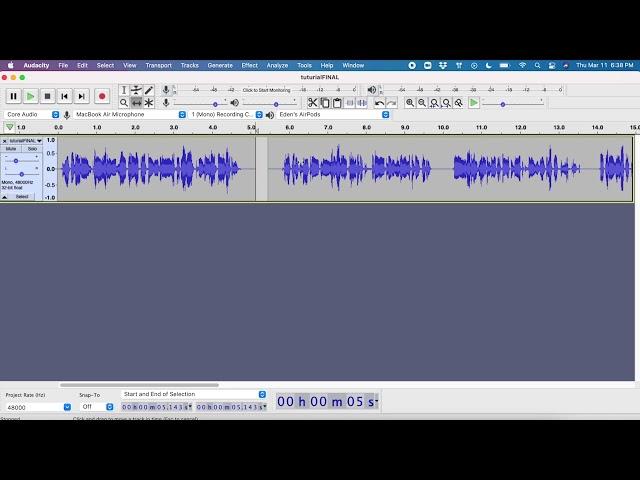 Producing Podcasts: Splitting & Joining Tracks on Audacity