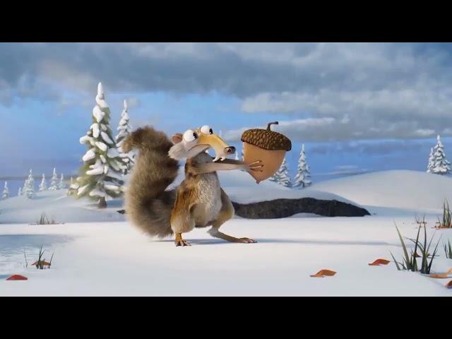 Ice Age - Scrat Finally Eats His Acorn - Farewell Blue Sky Studios (End Scene)