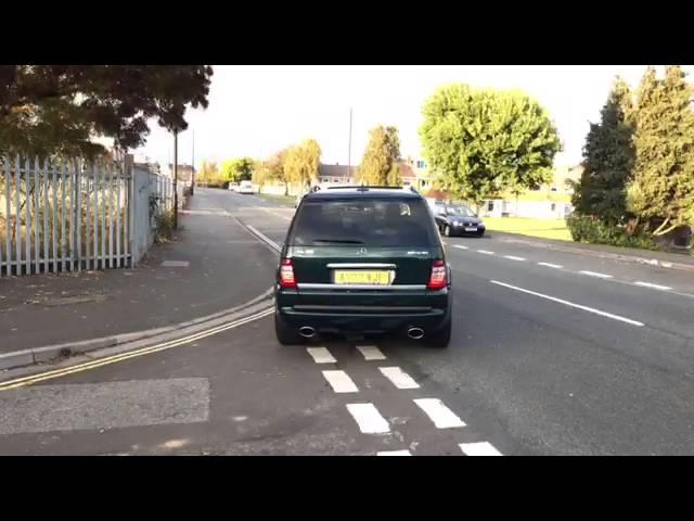 Mercedes ML55 AMG W163 Exhaust note