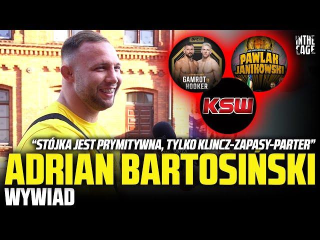 Adrian BARTOSIŃSKI - kulisy negocjacji z KSW | KSW 100 czy Francja? PAWLAK splitem? Gamrot vs Hooker