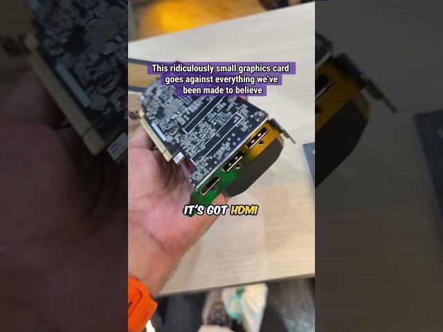 The Zotac RTX 5060 Is So Small, It Fits in Your Hand! #shorts