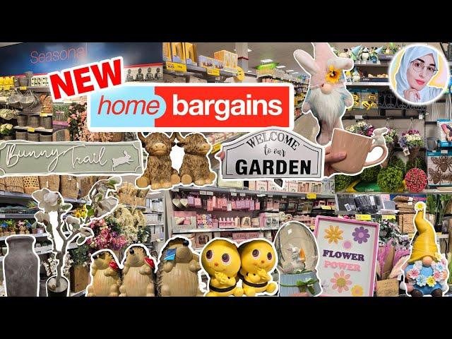 NEW FINDS IN HOME BARGAINS  Shop With Me ️ Spring, Easter 2025, Home, Decor, Garden & more 