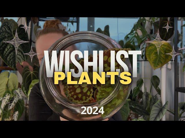 2024 Wishlist Houseplants - 36 of Them 