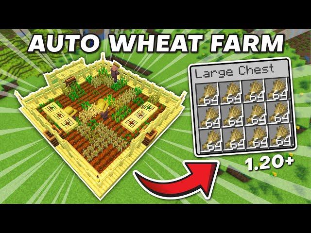 Minecraft Villager Wheat Farm - Easy, Wheat Only