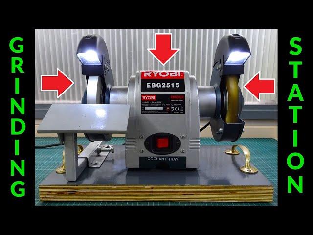 Restoring & Modifying a Bench Grinder for Tool Restoration & Sharpening