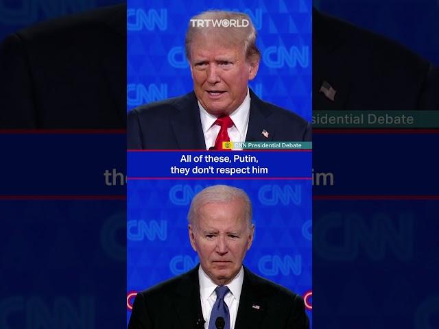 Biden and Trump argue over World War III