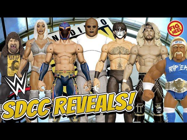 NEW WWE FIGURE REVEALS FROM SDCC 2024 DAY 1!