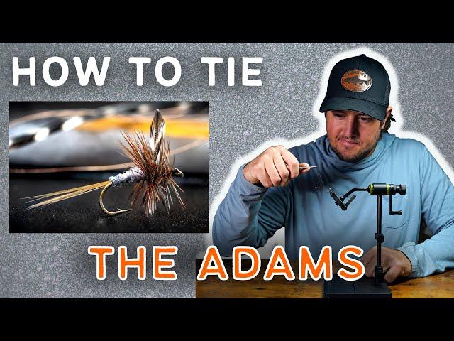 Adams — How to Tie Step by Step | Beginner Friendly Fly Tying Tutorial