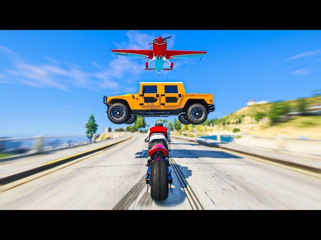 I Tried The Craziest GTA 5 Stunt Challenge