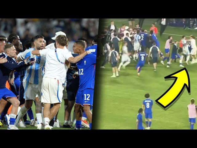 France vs Argentina Olympic 2024 The Reason Behind The Chaos and Fight