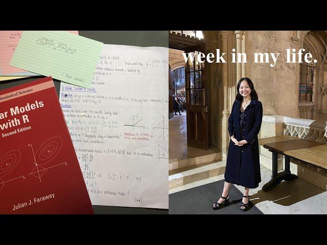 how much i actually study as a maths student at oxford university | busy week in my life