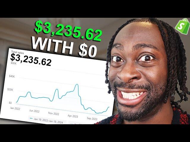 $0 - $3,000 in 7 Days Dropshipping with NO MONEY!