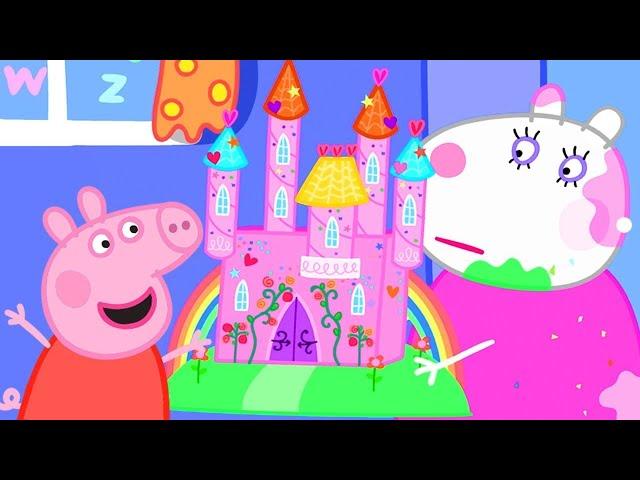 Peppa bastelt ein Schloss  Cartoons für Kinder | Peppa Wutz Neue Folgen