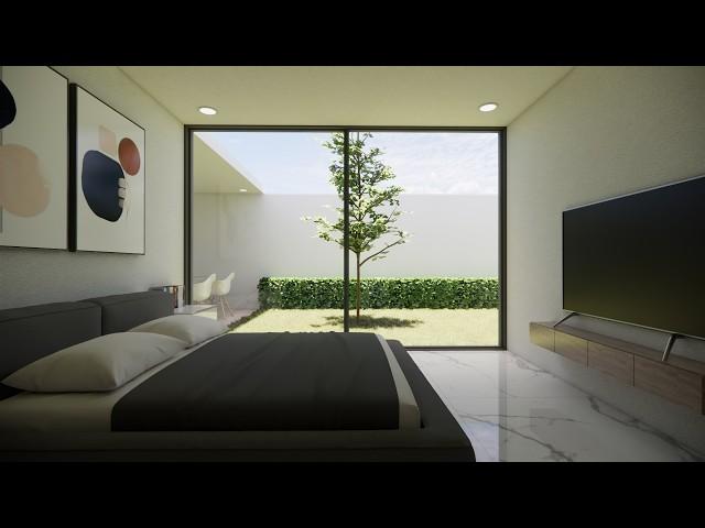 PLANO DE CASA HERMOSA DE UNA PLANTA | HOUSE DESIGN