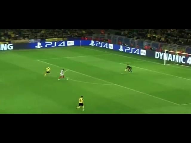 Kylian Mbappe Tercer Gol Borussia Dortmund vs AS Monaco 3-1