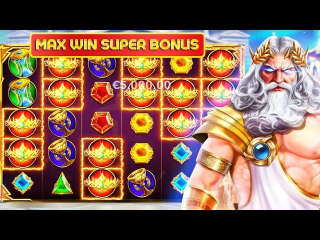 MAX WIN ON NEW GATES OF OLYMPUS 1000 SUPER SENSATIONAL BONUS