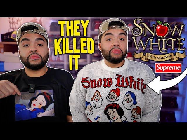 Is This OVERHYPED?! Supreme Snow White Crewneck REVIEW