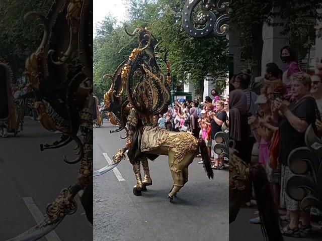 Karnaval dengan kostum kreatif dan unik, Jogja Fashion Carnival Malioboro #karnaval #17agustus