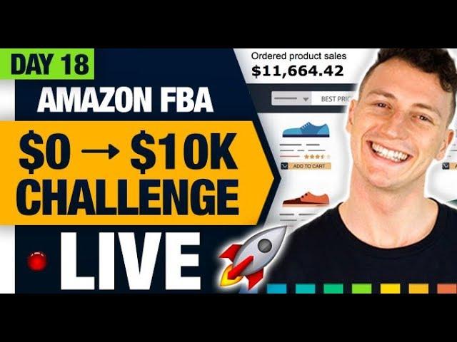 AMAZON FBA $10,000 CHALLENGE  (Day 18) The 1 Thing That Makes Up 50% Of Your Amazon Marketing!