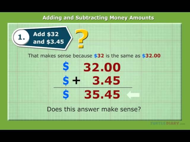 How to Add and Subtract Money *Quick & Easy* Math for Kids