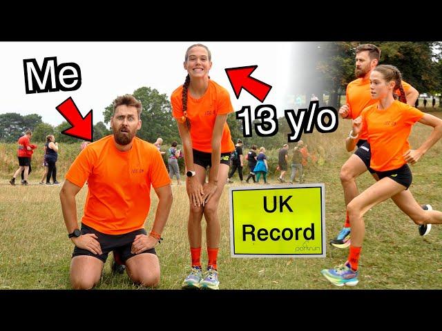 I took a National Level 13 year old to parkrun (UK Record)