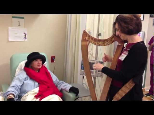 Harp Therapy at Fox Chase Cancer Center