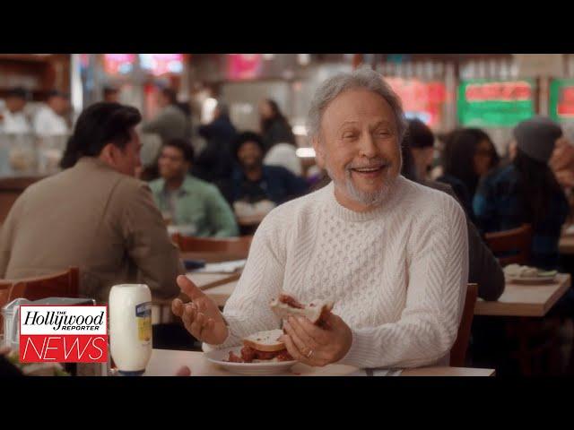Billy Crystal & Meg Ryan Recreate 'When Harry Met Sally' Scene in Super Bowl Ad | THR News