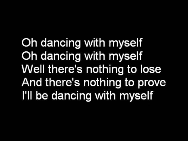 Billy Idol   Dancing With Myself Lyrics  MJ