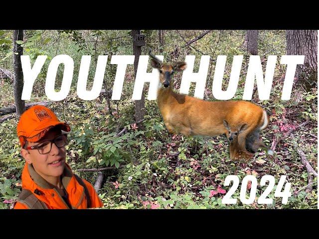 Youth Hunt success !! BUCK DOWN!!