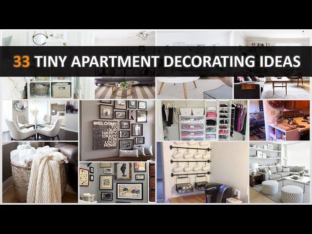 33 Tiny Apartment Decorating Ideas - DecoNatic