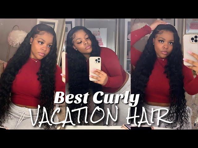 BEST CURLY VACATION HAIR | Wiggins Hair