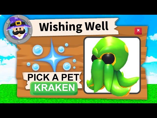 I Made 100 Wishes For Krakens In Adopt Me