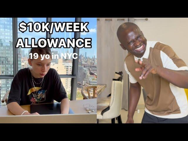 How I Spend $10,000 Weekly Allowance From My Father